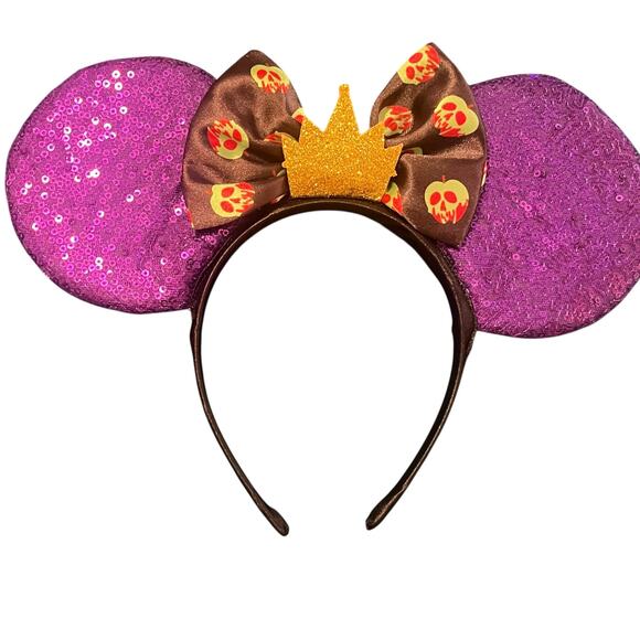 Disney Villains Evil Queen Minnie Ears - Picture 1 of 3